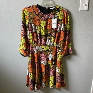 Whistles Anjelica Tangerine Dream Dress